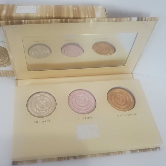 NIB ✅ Laura Geller GLOW FOR IT Trio Palette ✨ BNIB - Picture 6 of 9